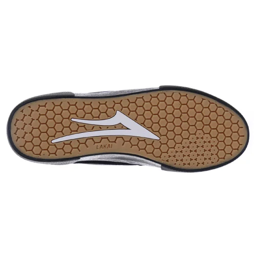 Lakai Cambridge Skate Shoe - Black/Black Suede - Image 3