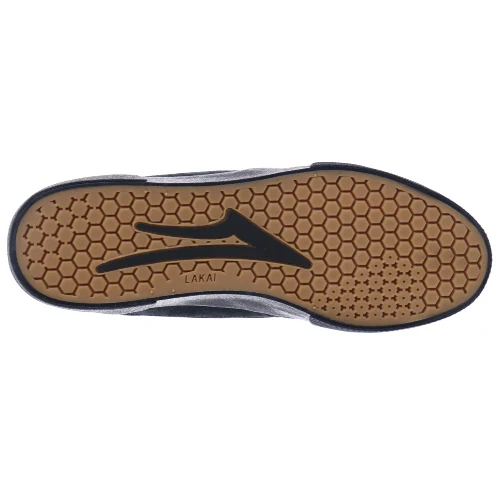 Lakai Cambridge Skate Shoe - Charcoal Suede - Image 5