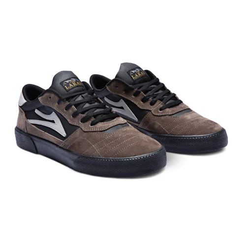 Lakai Cambridge Skate Shoe - Chocolate Suede - Image 2