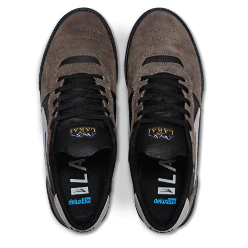 Lakai Cambridge Skate Shoe - Chocolate Suede - Image 4