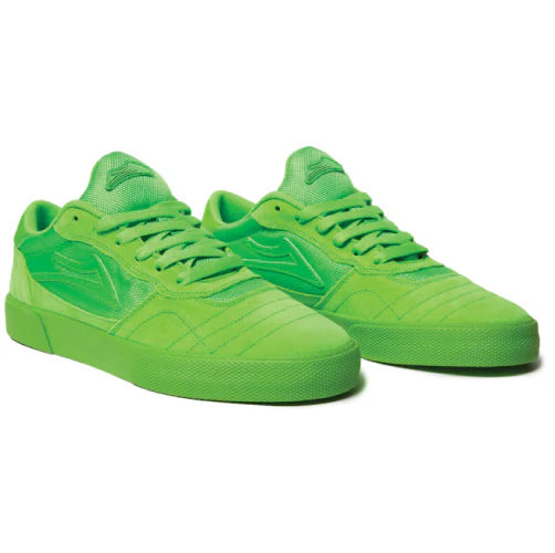 Lakai Cambridge Skate Shoe - Green/Green - Image 2