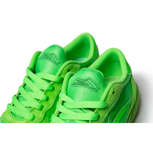 Lakai Cambridge Skate Shoe - Green/Green - Image 6