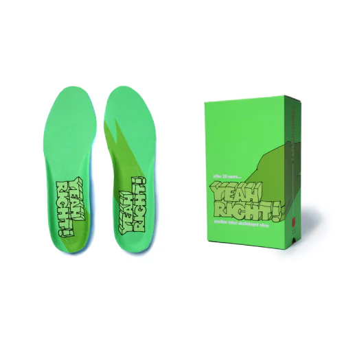 Lakai Cambridge Skate Shoe - Green/Green - Image 7