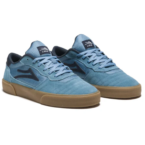 Lakai Cambridge Skate Shoe - Teal - Image 2