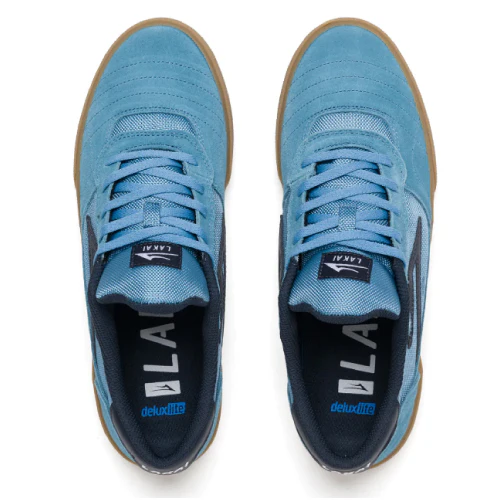 Lakai Cambridge Skate Shoe - Teal - Image 3