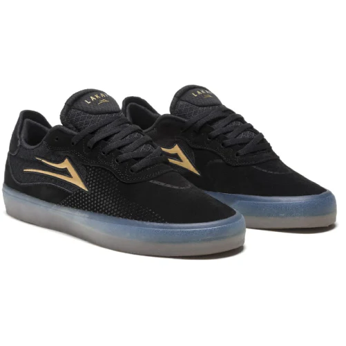 Lakai Essex Skate Shoe - Black/Gold - Image 2