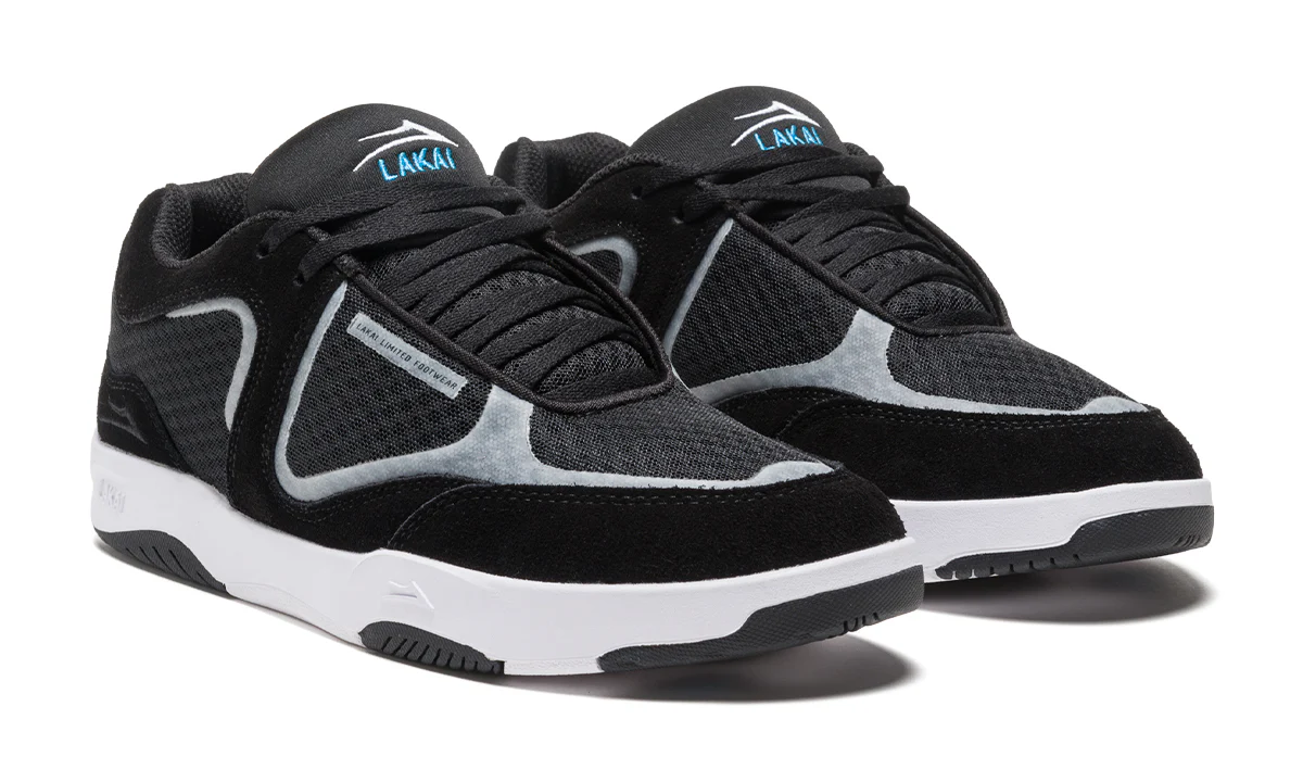 Lakai Fade Skate Shoe - Black - Image 2