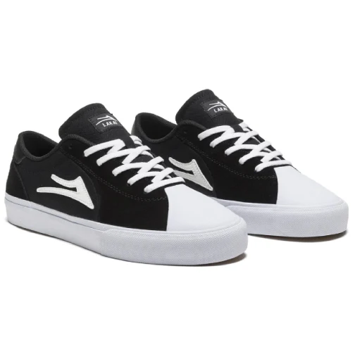 Lakai Flaco 2 Skate Shoe - Black/White - Image 2