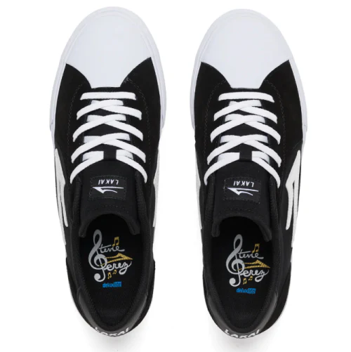 Lakai Flaco 2 Skate Shoe - Black/White - Image 3