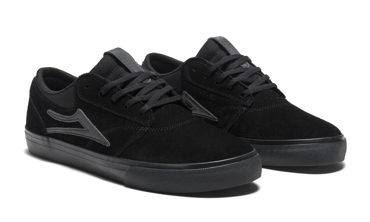 Lakai Griffin Skate Shoe - Black/Black - Image 2