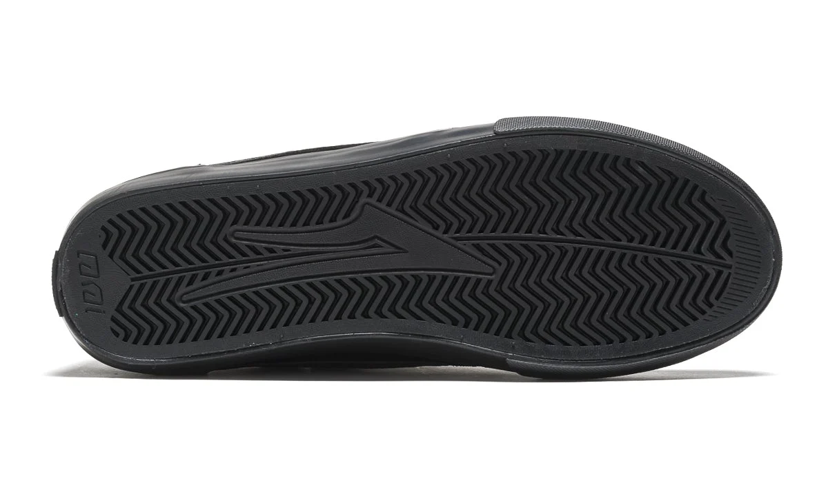 Lakai Griffin Skate Shoe - Black/Black - Image 4