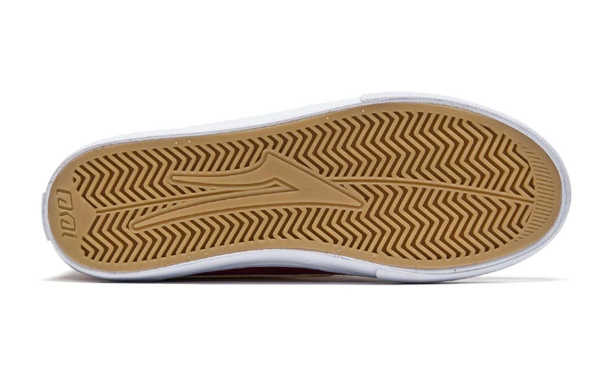 Lakai Griffin Skate Shoe - Burgundy/Cardinal - Image 3