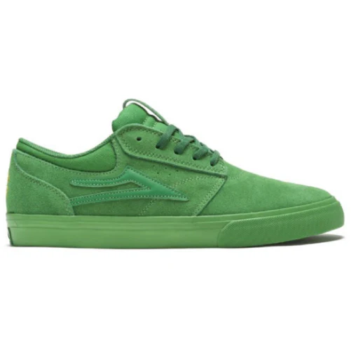 Lakai Griffin Skate Shoe - Green/Green