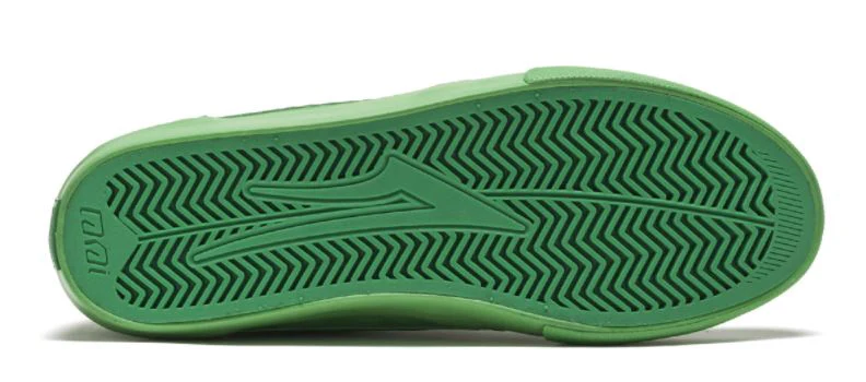 Lakai Griffin Skate Shoe - Green/Green - Image 4