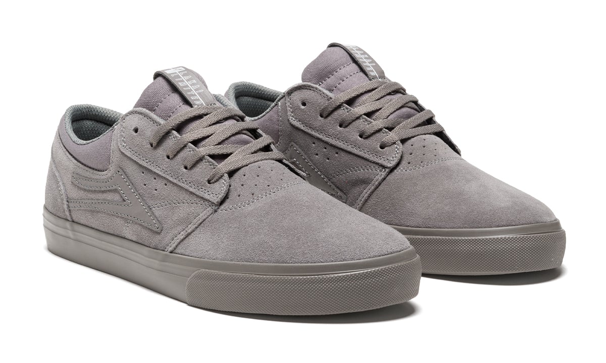 Lakai Griffin Skate Shoe - Grey/Grey - Image 2