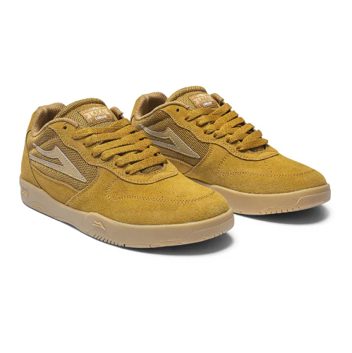 Lakai Ludlow Skate Shoe - Walnut/Gum Suede - Image 2