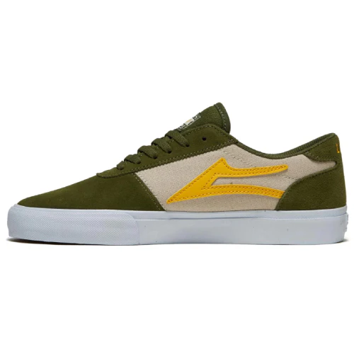 Lakai Manchester Skate Shoe - Chive Suede - Image 2