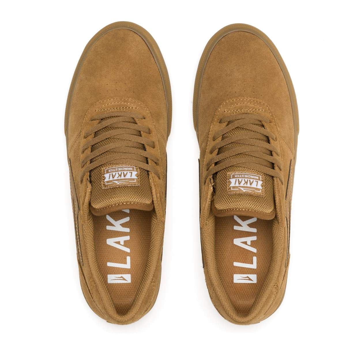 Lakai Manchester Skate Shoe - Walnut - Image 2