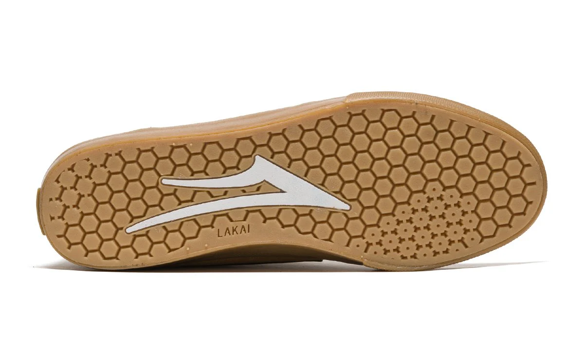Lakai Manchester Skate Shoe - Walnut - Image 3