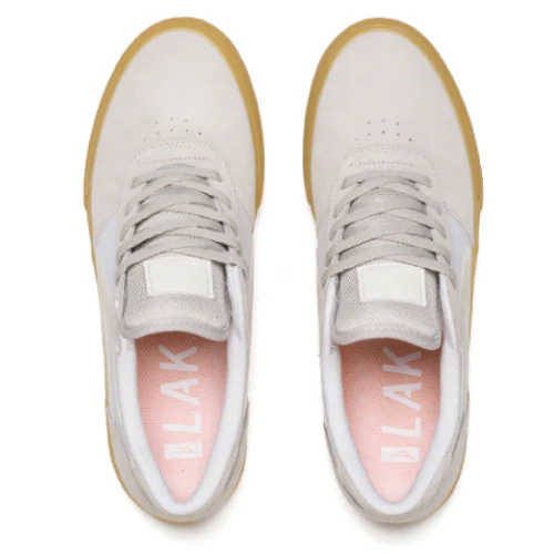 Lakai Manchester Skate Shoes - White/Glow in the Dark - Image 4