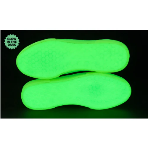 Lakai Manchester Skate Shoes - White/Glow in the Dark - Image 6