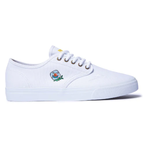 Lakai X Pacifico Oxford White Canvas Shoe