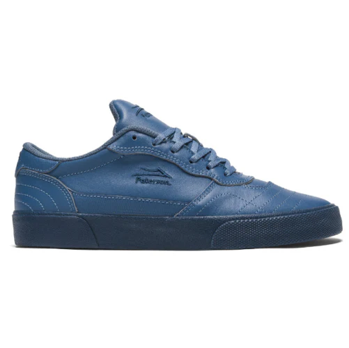 Lakai X Paterson Cambridge Leather Skate Shoe - Slate Blue