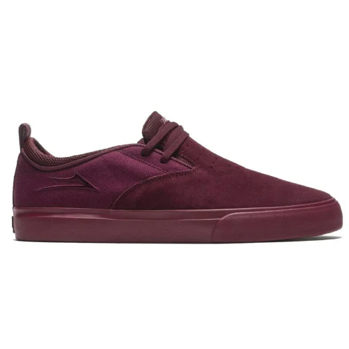 Lakai Riley 2 Skate Shoe - Burgundy