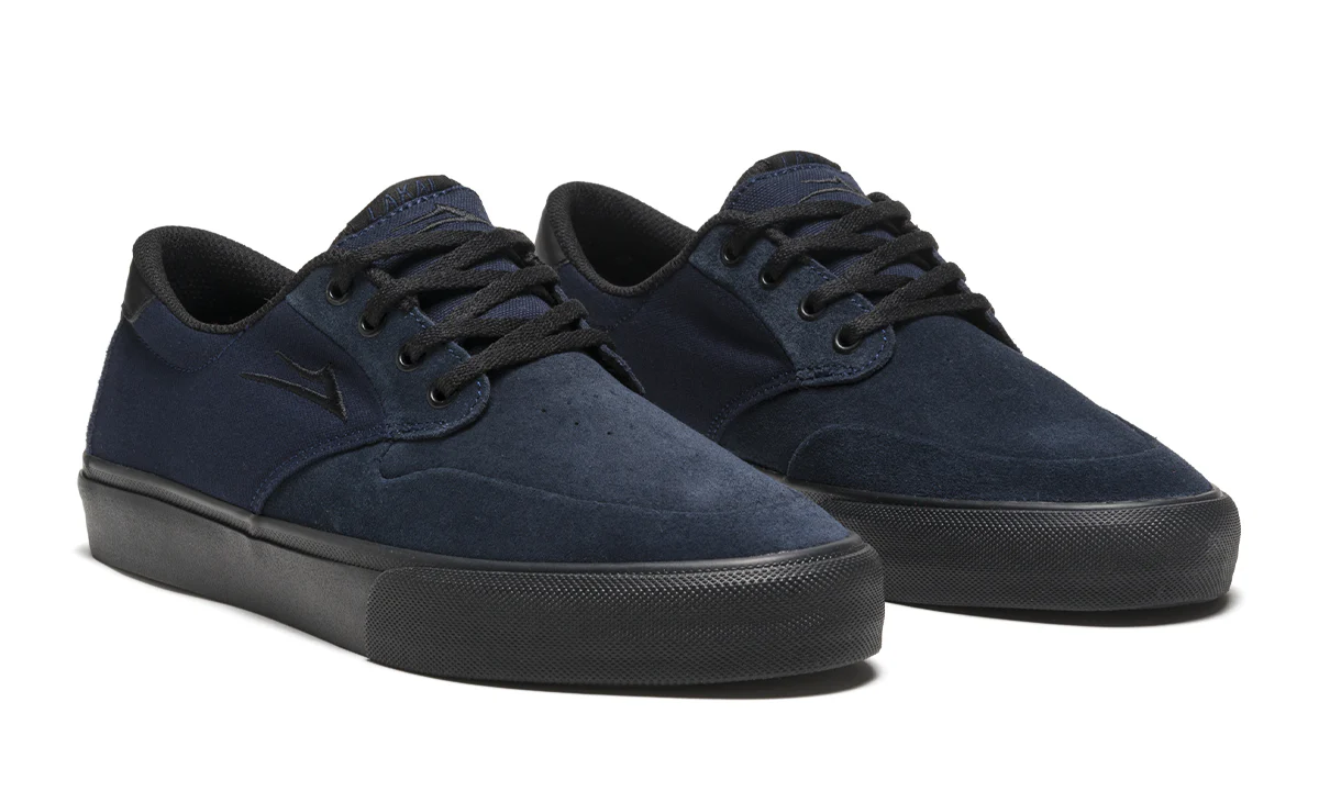 Lakai Riley 3 Skate Shoe - Midnight - Image 2