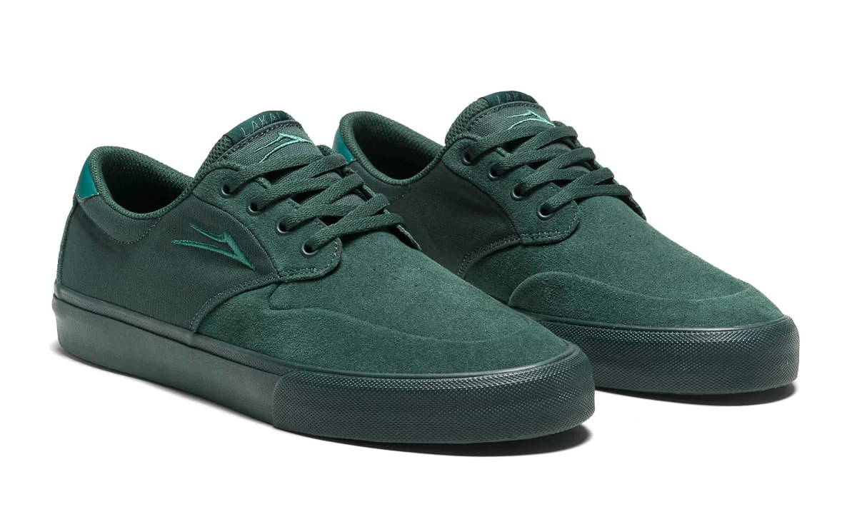Lakai Riley 3 Skate Shoe - Pine Green - Image 2