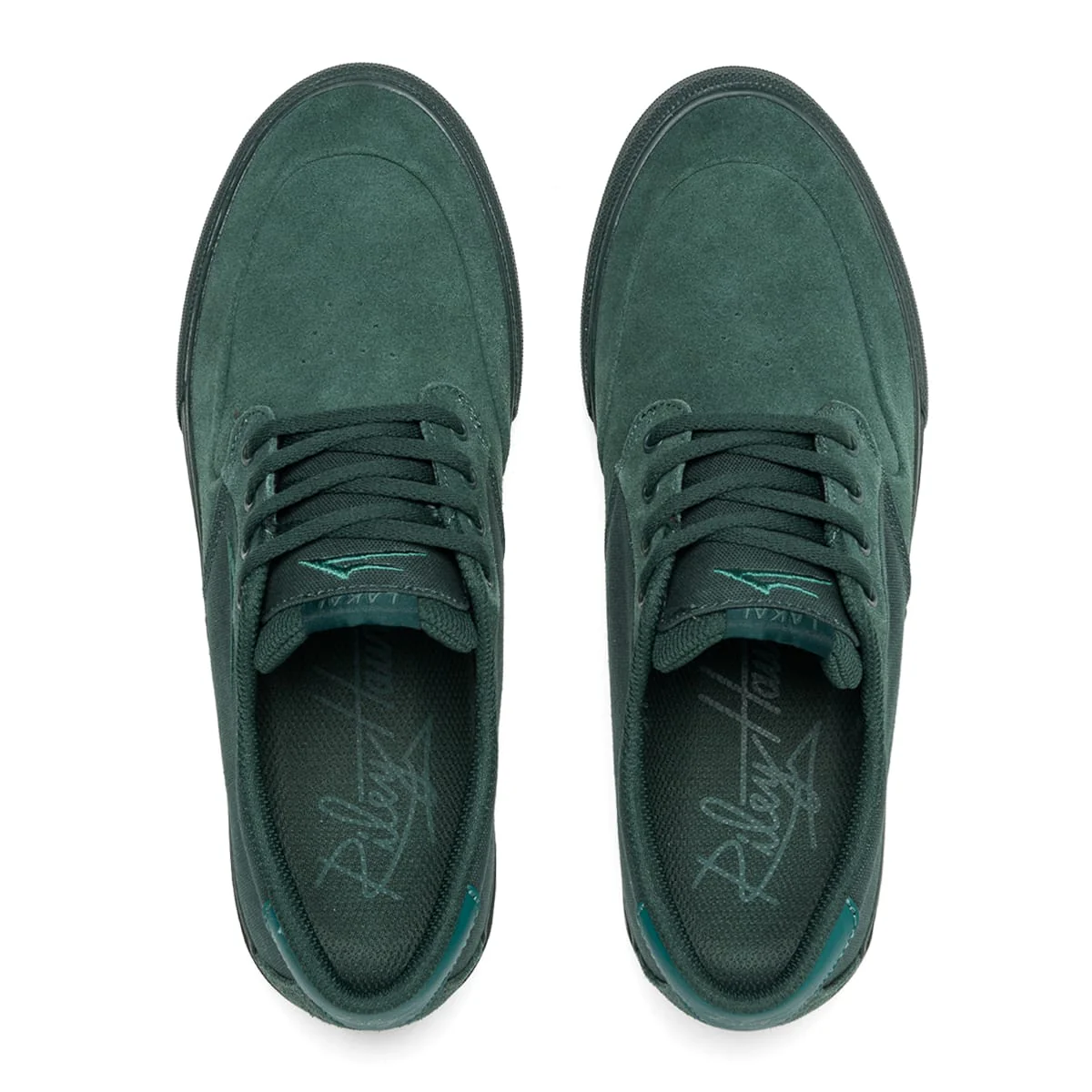 Lakai Riley 3 Skate Shoe - Pine Green - Image 3