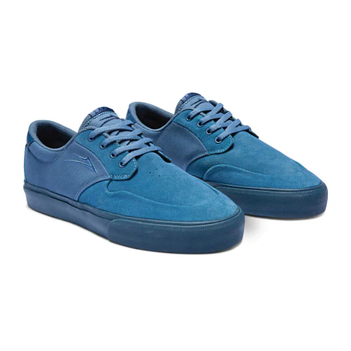 Lakai Riley 3 Skate Shoe - Slate Suede - Image 2