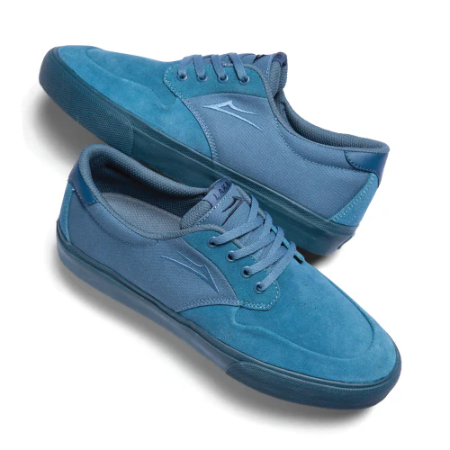 Lakai Riley 3 Skate Shoe - Slate Suede - Image 3