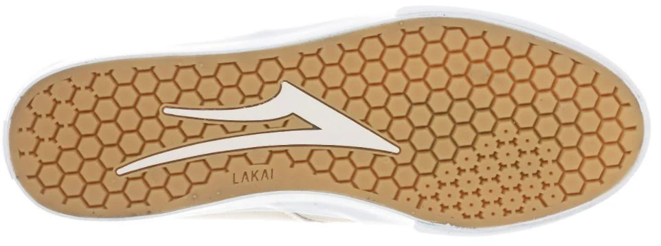 Lakai Riley 3 Skate Shoe - White - Image 3