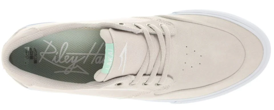 Lakai Riley 3 Skate Shoe - White - Image 4