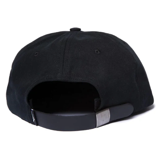 Lakai Strapback Brush Hat - Black - Image 3