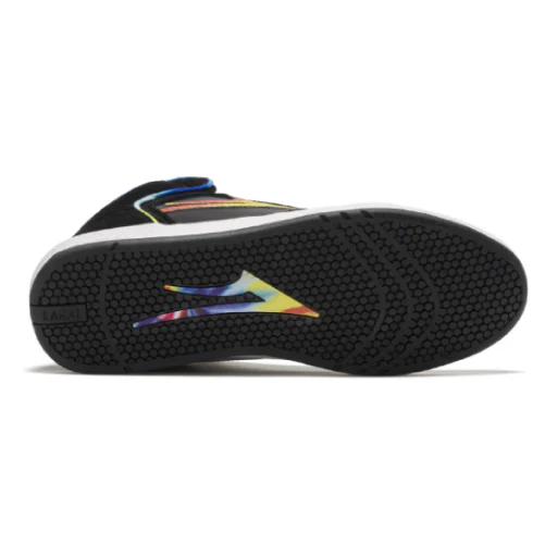 Lakai Telford Skate Shoe - Black Tie Dye - Image 4