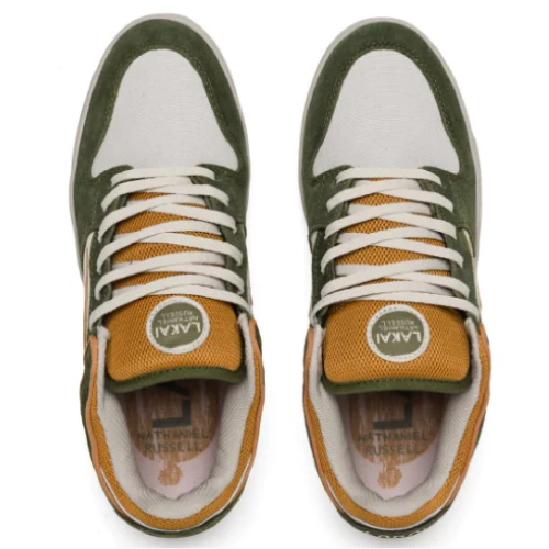 Lakai Telford Low Skate Shoe - Earth - Image 3