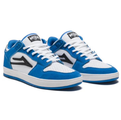 Lakai Telford Low Skate Shoe - Moroccan Blue - Image 2