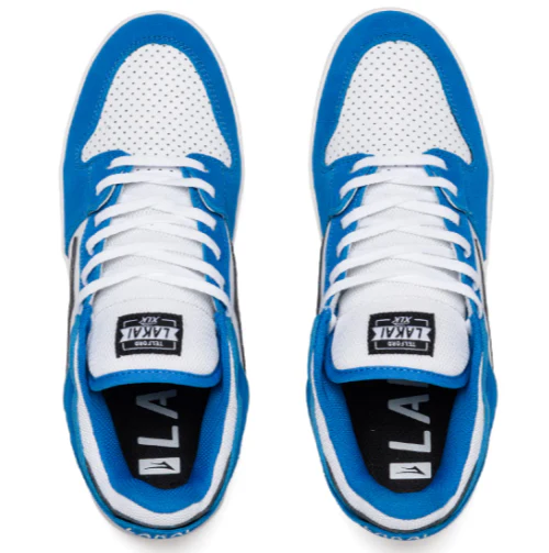 Lakai Telford Low Skate Shoe - Moroccan Blue - Image 3