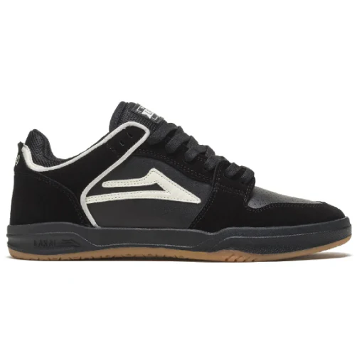 Lakai Telford Low Skate Shoe - Black/Glow in the Dark