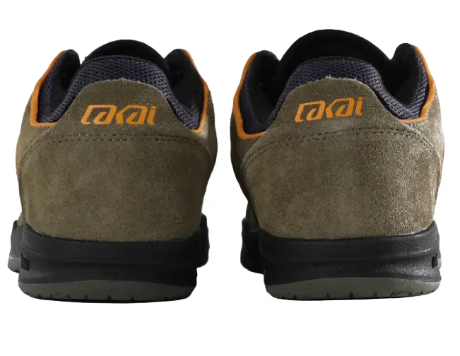 Lakai Telford Low Skate Shoe - Ivy Graystone Orange - Image 8