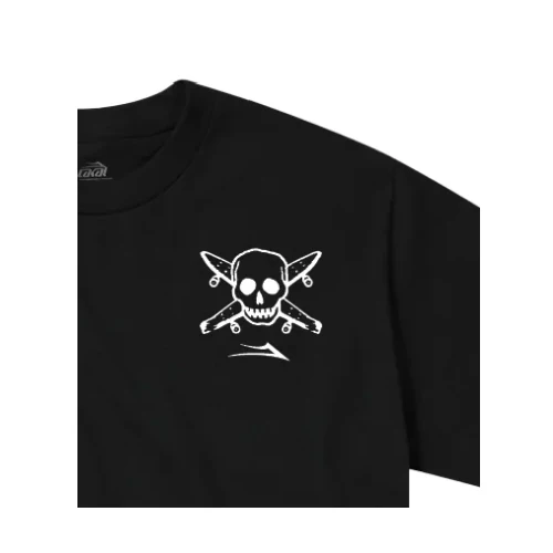 Lakai X Fourstar Street Pirate Tee - Black - Image 3