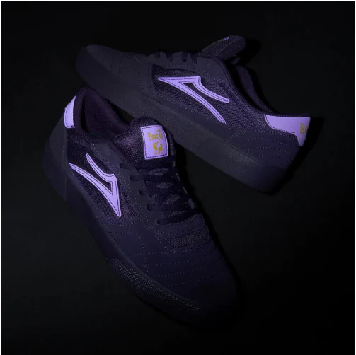 Lakai X Pharcyde Cambridge Skate Shoe - Grape - Image 4