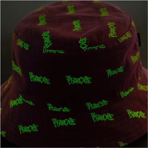 Lakai X Pharcyde Reversable Bucket Hat - Black/Purple Glow - Image 5