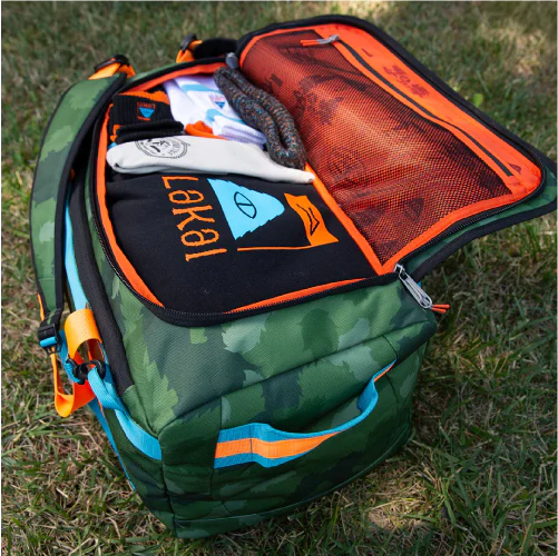 Lakai X Poler Elevated Duffle Backpack - Camo Multi - Image 2