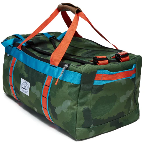 Lakai X Poler Elevated Duffle Backpack - Camo Multi - Image 5
