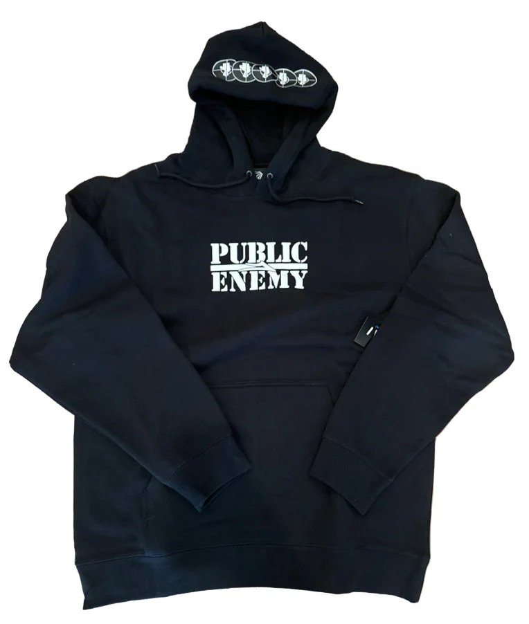 Lakai X Public Enemy Classic Hoodie - Black - Image 3