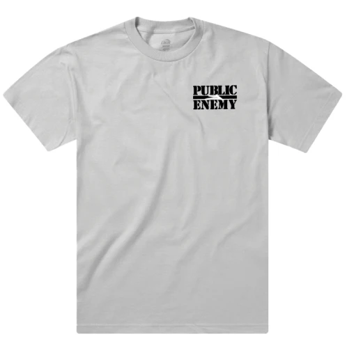 Lakai X Public Enemy Sniper Logo Tee - Smoke - Image 2