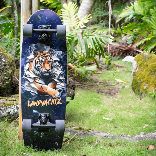 Landyachtz Tugboat Space Tiger Complete 30" - Image 11